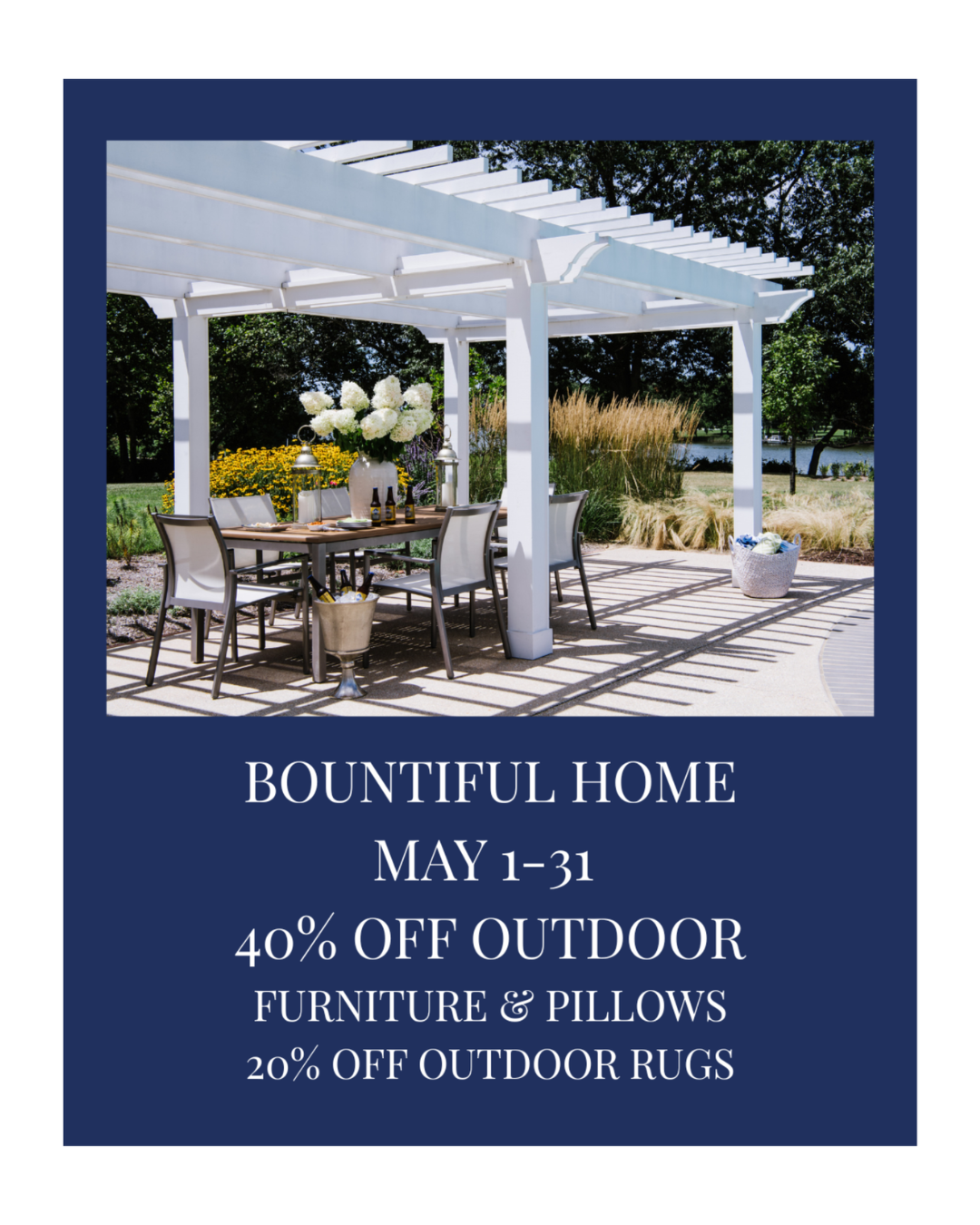 Annual Outdoor Furniture Sale